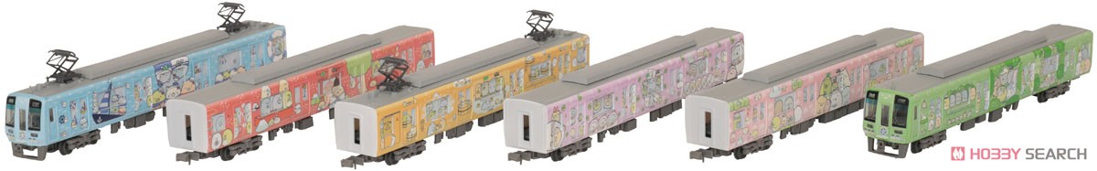 鉄道コレクション 南海電気鉄道 1000系 すみっコぐらしラッピング 6両