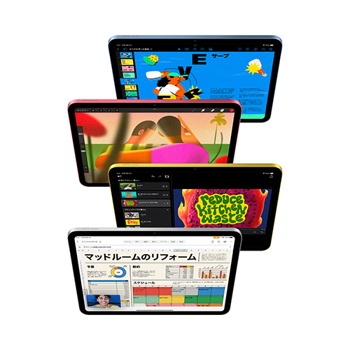 たのめーる】Apple iPad(第10世代) 10.9型 Wi-Fi 64GB シルバー MPQ03J