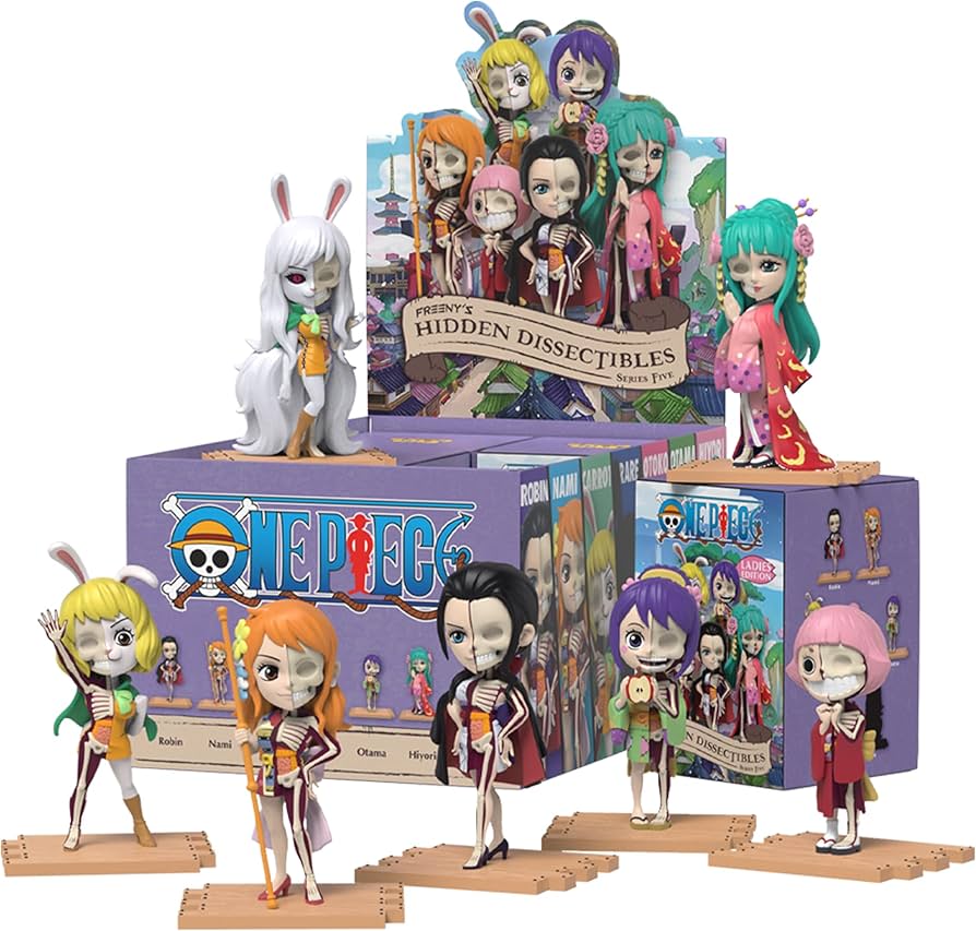 Amazon.com: Mighty Jaxx Freeny's Hidden Dissectibles One Piece