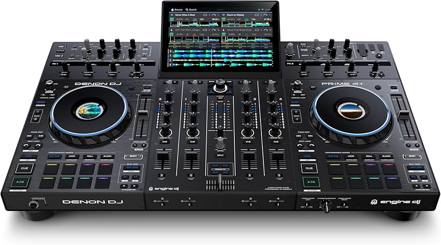 Amazon.com: Denon DJ PRIME 4+ Standalone DJ Controller with Stem
