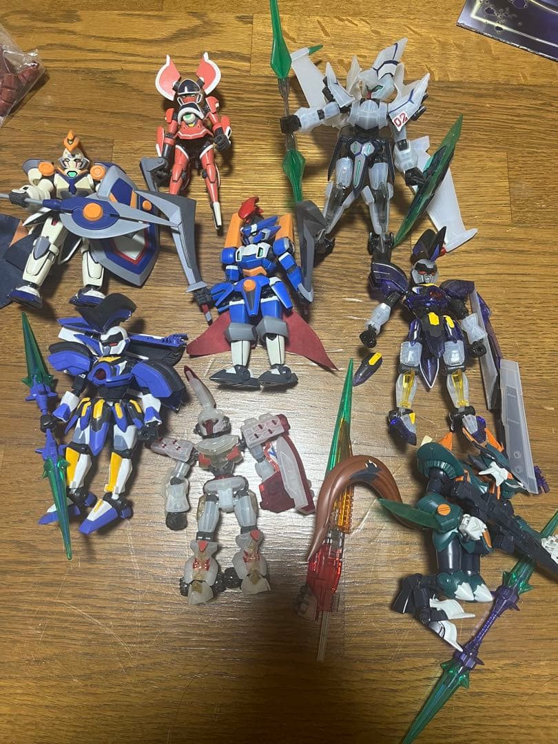 ダンボール戦機まとめ売り ダンボール戦機 主要キャラLBXセット ダンボール戦機 LBX まとめ売り