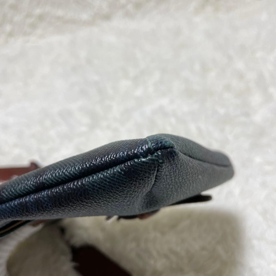 希少　美品　ラルフローレン　ショルダーバッグ　フラップ　チャーム　ワンショルダー