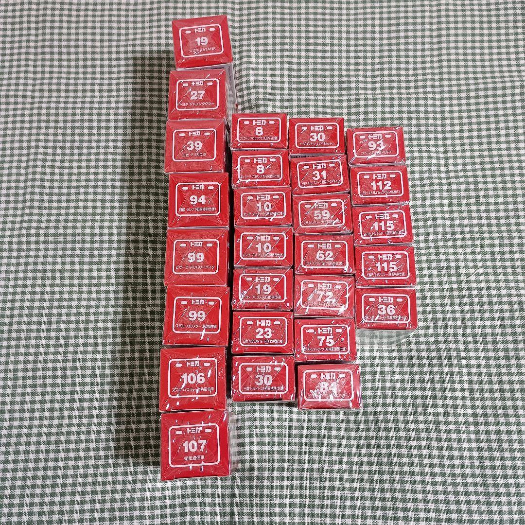 は*ん様 トミカ 27個 セット 初回 通常 ミニカー まとめ売り セット売り